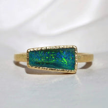 Load image into Gallery viewer, BOULDER OPAL RING