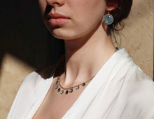Load image into Gallery viewer, AQUAMARINE BRIOLETTE NECKLACE