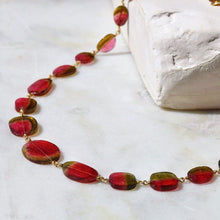 Load image into Gallery viewer, WATERMELON TOURMALINE NECKLACE