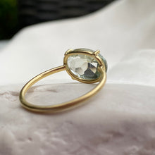 Load image into Gallery viewer, PRASIOLITE RING