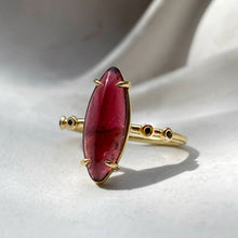 Load image into Gallery viewer, TOURMALINE & SPINEL RING