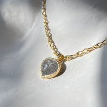 Load image into Gallery viewer, SALT + PEPPER DIAMOND NECKLACE