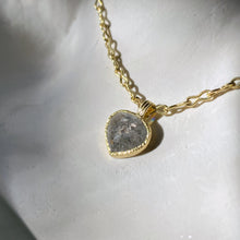 Load image into Gallery viewer, SALT + PEPPER DIAMOND NECKLACE