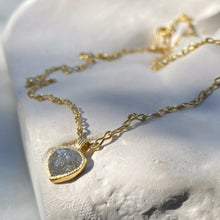 Load image into Gallery viewer, SALT + PEPPER DIAMOND NECKLACE