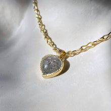 Load image into Gallery viewer, SALT + PEPPER DIAMOND NECKLACE