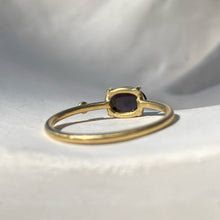 Load image into Gallery viewer, BLACK OPAL & DIAMOND RING