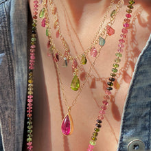 Load image into Gallery viewer, RUBELLITE NECKLACE