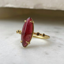 Load image into Gallery viewer, TOURMALINE & SPINEL RING