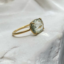 Load image into Gallery viewer, PRASIOLITE RING