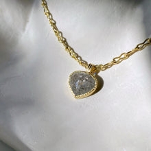 Load image into Gallery viewer, SALT + PEPPER DIAMOND NECKLACE