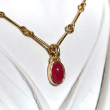 Load image into Gallery viewer, PINK SAPPHIRE PENDANT
