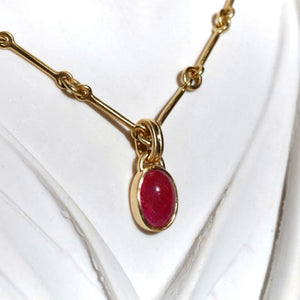 PINK SAPPHIRE PENDANT