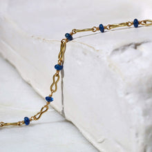 Load image into Gallery viewer, BLUE SAPPHIRE CORA CHAIN
