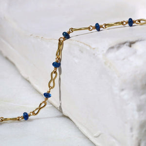 BLUE SAPPHIRE CORA CHAIN