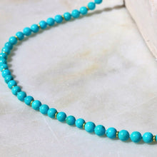 Load image into Gallery viewer, SMALL TURQUOISE NECKLACE
