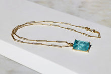 Load image into Gallery viewer, AQUAMARINE PENDANT
