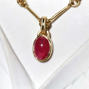 PINK SAPPHIRE PENDANT