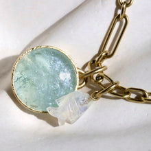 Load image into Gallery viewer, AQUAMARINE PENDANT
