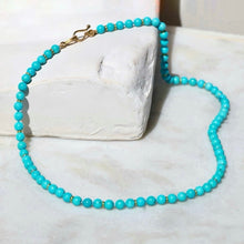 Load image into Gallery viewer, SMALL TURQUOISE NECKLACE
