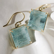 Load image into Gallery viewer, AQUAMARINE EARRINGS
