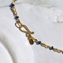 Load image into Gallery viewer, BLUE SAPPHIRE CORA CHAIN
