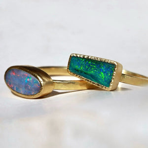 BOULDER OPAL RING