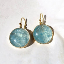 Load image into Gallery viewer, AQUAMARINE EARRINGS
