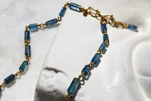 Load image into Gallery viewer, AQUAMARINE CHAIN NECKLACE
