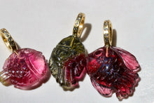 Load image into Gallery viewer, TOURMALINE FISH PENDANTS
