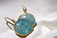 Load image into Gallery viewer, AQUAMARINE EARRINGS
