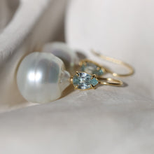 Load image into Gallery viewer, ZIRCON &amp; PEARL EARRINGS
