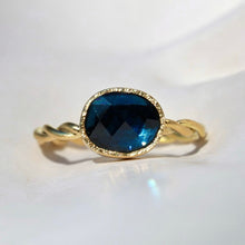 Load image into Gallery viewer, BLUE SAPPHIRE RING
