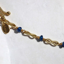 Load image into Gallery viewer, BLUE SAPPHIRE CORA CHAIN
