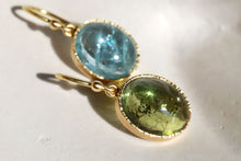 Load image into Gallery viewer, AQUAMARINE &amp; TOURMALINE DROPS
