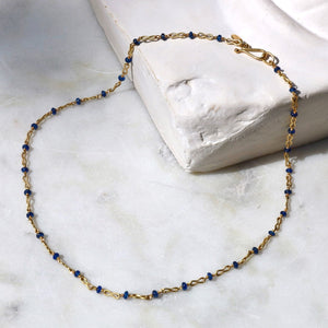 BLUE SAPPHIRE CORA CHAIN