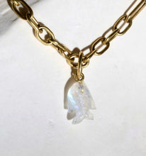 Load image into Gallery viewer, MOONSTONE FISH PENDANT
