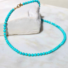 Load image into Gallery viewer, SMALL TURQUOISE NECKLACE
