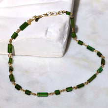 Load image into Gallery viewer, GREEN TOURMALINE CHAIN
