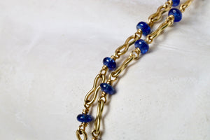 BLUE SAPPHIRE CORA CHAIN