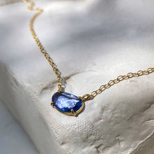 Load image into Gallery viewer, BLUE SAPPHIRE NECKLACE
