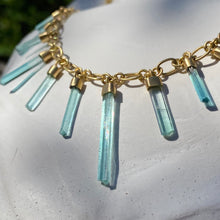 Load image into Gallery viewer, TOURMALINE WATERFALL NECKLACE
