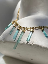 Load image into Gallery viewer, TOURMALINE WATERFALL NECKLACE
