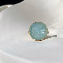 Load image into Gallery viewer, AQUAMARINE COCKTAIL RING
