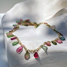 Load image into Gallery viewer, TOURMALINE CONFFETI CHAIN
