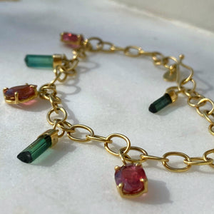 TOURMALINE CRYSTAL BRACELET