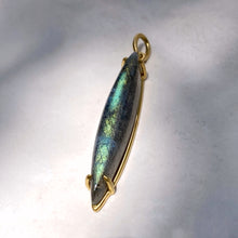 Load image into Gallery viewer, LABRADORITE PENDANT (pendant only)
