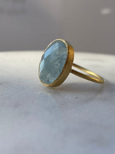 AQUAMARINE RING