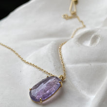 Load image into Gallery viewer, TANZANITE NECKLACE
