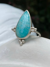Load image into Gallery viewer, AMAZONITE STATEMENT RING
