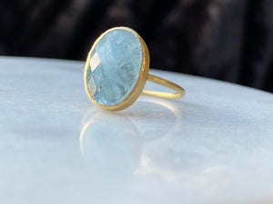 AQUAMARINE RING